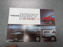 Volvo 1987 mallisto -myyntiesite