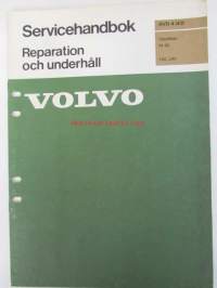 Volvo Servicehandbook - Reparation och underhåll Avd. 4 (43), Överväxel Typ J 240, 260