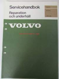Volvo Servicehandbook - Reparation och underhåll Avd. 5, Bromsar, 240, 260
