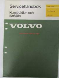 Volvo Servicehandbook - Reparation och underhåll Avd. 8 (85), Kylanläggning, 240, 260