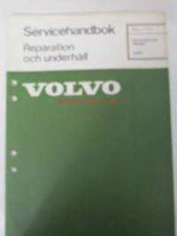 Volvo Servicehandbook - Reparation och underhåll Avd.1 (17), Garantiservice Diesel 1980