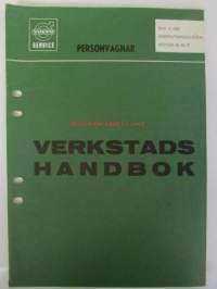 Volvo Servicehandbook - Reparation och underhåll Avd.2 (24), Insprutningsystem motor B 20 E