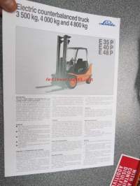 Linde  E35P, E40P, E48P trukki -myyntiesite