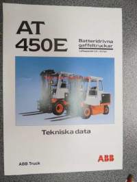 ABB AT 450E Batteridrivna gaffeltruckar 3-4,5 ton -myyntiesite