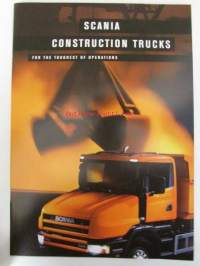 Scania Construction trucks - for the toughest of operations