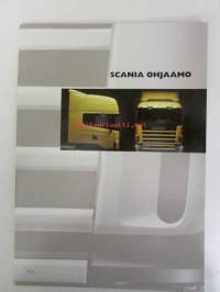 Scania ohjaamo sis. mm; Uuden Topline-ohjaamon avaruutta, uusi korkealuokkainen, Polttoainetalous ja ilmanohjaus, ympäristön hallinta.