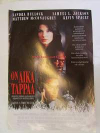 On aika tappaa / Juryn-A time to kill Näyttelijät; Sandra Bullock, Samuel L. Jackson, Matthew Mcconaughey, Kevin Spacey