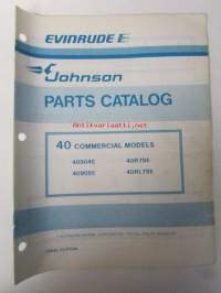 Johnson 40hp 1979 Parts book models 40904E, 40R79E, 40905E, 40RL79E