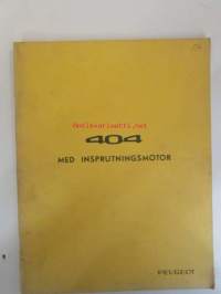 Peugeot 404 med insprutningsmotor