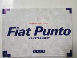 Fiat Punto käyttöohjeet