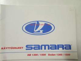 Lada Samara HB 1300/1500 Sedan 1300/1500 -käyttöohjekirja