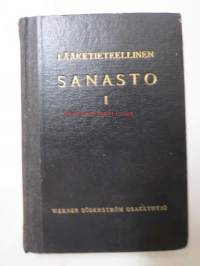Lääketieteellinen sanasto 1 -Saksalais -ja Latinalais-Suomalainen