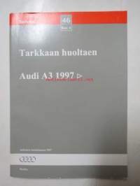 Tarkkaan huoltaen Audi A3 1997.