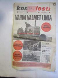 Koneviesti 1964 nr 11 -mm. Pientilan traktori Englannista, Enemmän on ansaittava, Sokerijuurikkaan viljely koneellistuu, Pikakäynti maatalouskoneiden