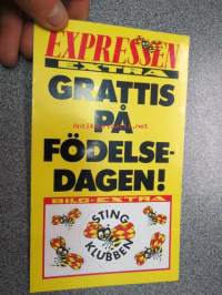 Expressen-lehden ampiaistarra 1980-luvulta