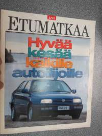 Etumatkaa 1995 nr 3 Volkswagen-Audi -asiakaslehti