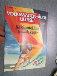 Volkswagen-Audi uutiset 1987 nr 4 -asiakaslehti