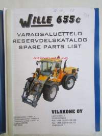 Wille 655c varaosaluettelo, reservdelskatalog, spare parts list, valmistenumerosta 116001 eteenpäin, tillverkningsnummer, production number