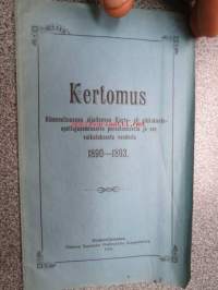 Kertomus Hämeenlinnassa sijaitsevan Kierto- eli pikkukouluopettajaseminaarin perustamisesta ja sen vaikutuksesta vuodesta 1890-1893