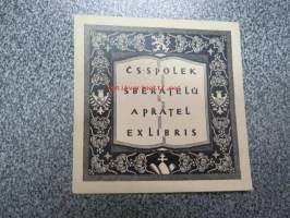 Ex Libris C.S. Spolek -kirjanomistamerkki