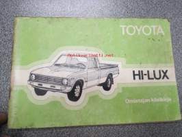 Toyota Hi-Lux -käyttöohjekirja