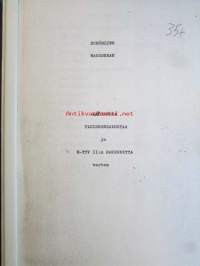 Schörling Waggonbau - käsikirja yleiskonelaustaa ja M-TTV IIn rakennetta varten (lakaisukone - käyttöohjekirja)