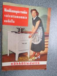 Maukkaampia ruokia vaivattomammin Strömberg sähköliedellä