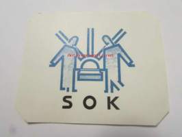 SOK -tuotemerkki / etiketti