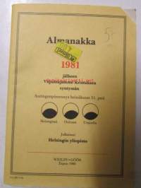 Almanakka 1981