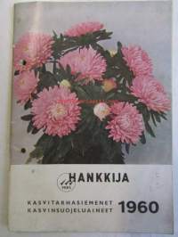 Hankkija Kasvitarhasiemenet kasvinsuojeluaineet 1960