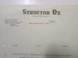 Structor Oy. Helsinki -asiakirja
