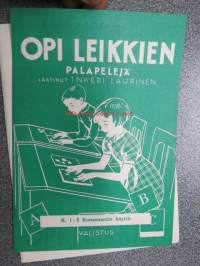 Opi leikkien palapeli E. 1-5 Alkeislukuharjoituksia - laatinut Inkeri Laurinen