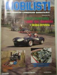 Mobilisti 1992 nr 3 -Lehti vanhojen autojen harrastajille, sisällysluettelo löytyy kuvista.