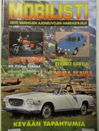 Mobilisti 1998 nr 3 -Lehti vanhojen autojen harrastajille, sisällysluettelo löytyy kuvista.