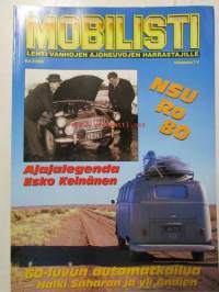 Mobilisti 2003 nr 2 -Lehti vanhojen autojen harrastajille, sisällysluettelo löytyy kuvista.