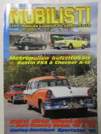Mobilisti 2003 nr 5 -Lehti vanhojen autojen harrastajille, sisällysluettelo löytyy kuvista.