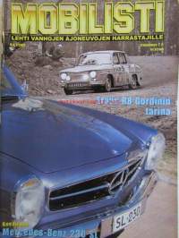 Mobilisti 2002 nr 1 -Lehti vanhojen autojen harrastajille, sisällysluettelo löytyy kuvista.