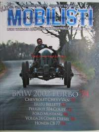 Mobilisti 2008 nr 4 -Lehti vanhojen autojen harrastajille, sisällysluettelo löytyy kuvista.
