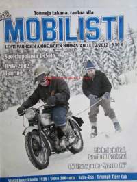 Mobilisti 2012 nr 2 -Lehti vanhojen autojen harrastajille, sisällysluettelo löytyy kuvista.