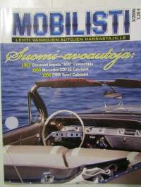 Mobilisti 2006 nr 3 -Lehti vanhojen autojen harrastajille, sisällysluettelo löytyy kuvista.
