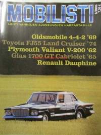 Mobilisti 2006 nr 6 -Lehti vanhojen autojen harrastajille, sisällysluettelo löytyy kuvista.