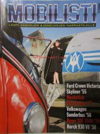 Mobilisti 2006 nr 7 -Lehti vanhojen autojen harrastajille, sisällysluettelo löytyy kuvista.