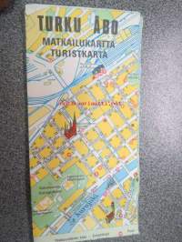 Turku matkailukartta 1985