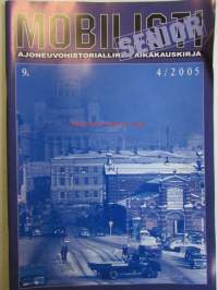 Mobilisti Senior, 2005 nr 4 -Lehti vanhojen autojen harrastajille, sisällysluettelo löytyy kuvista.