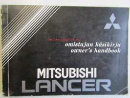 Mitsubishi Lancer Omistajan käsikirja - Owner's handbook