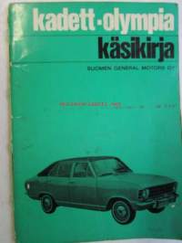 Opel Kadett-Olympia -Käyttö turvallisuus huolto