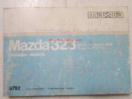 Mazda 323 Sedan, Hatchback, STW, Turbo 4WD, FWD -Omistajan käsikirja (8792)