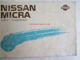 Nissan Micra -Käyttöohjekirja