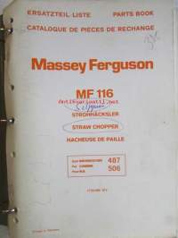 Massey Fergusson 116 Straw Chopper / Silppuri