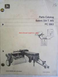 John Deere Balers 224 T.WS Parts Catalog (PC-3063)